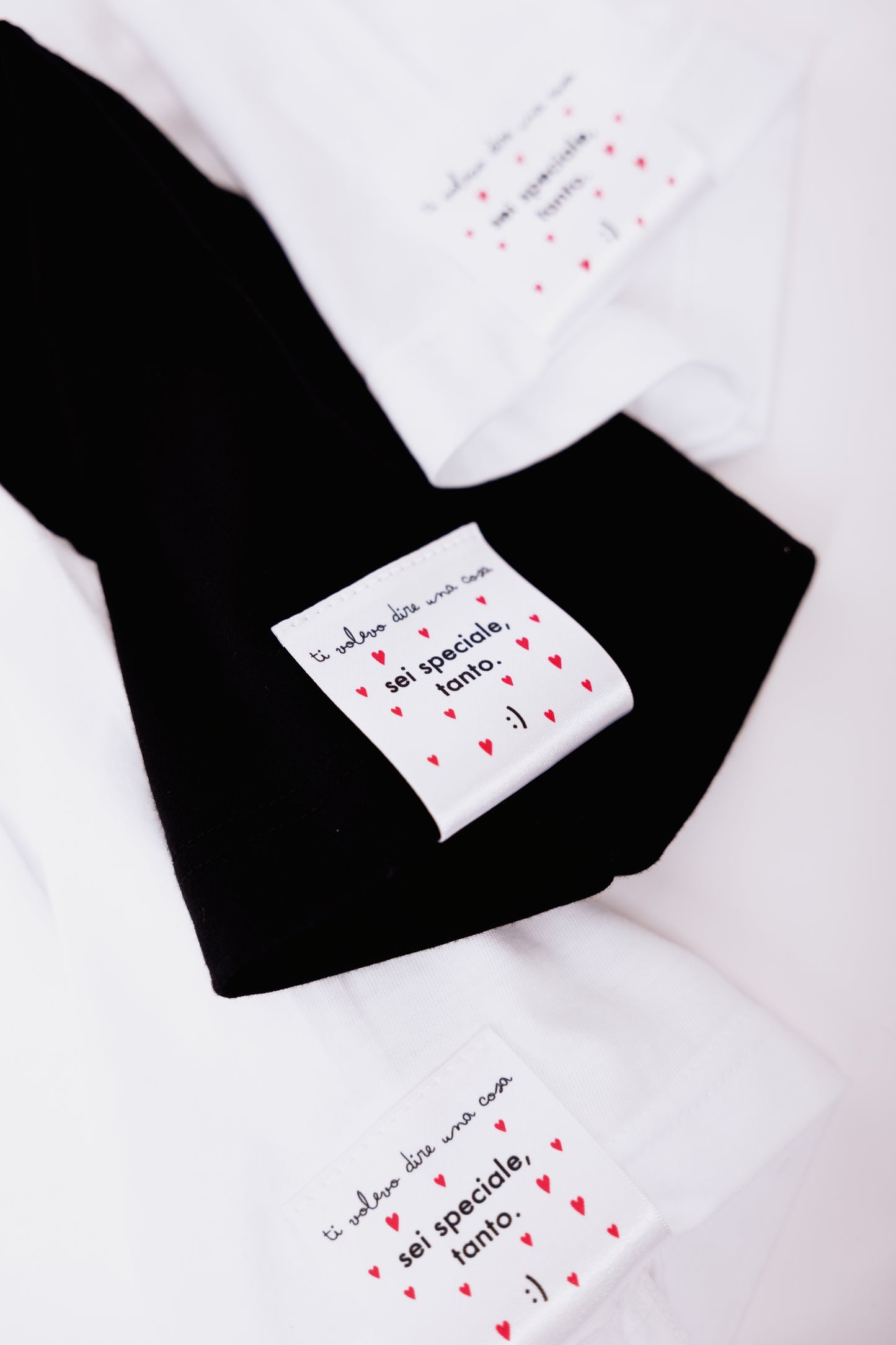 T-shirt bianca/nera